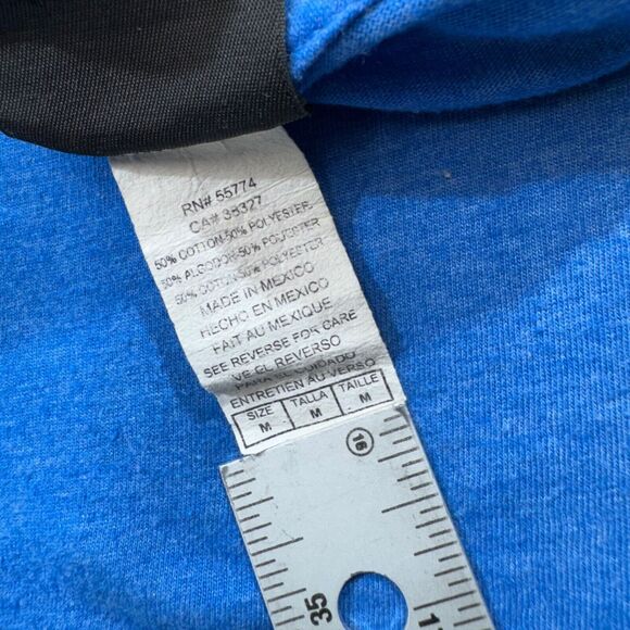 Harley Davidson Shirt‎ Men Medium Blue Stans Batavia New York Motorcycles Crew - Picture 8 of 16